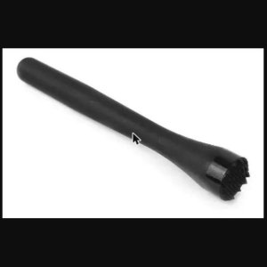 SOCADOR EM ABS PRETO 23X4CM GP423